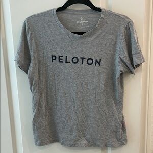 4/$20 Peloton Heather Gray Short Sleeve Tee